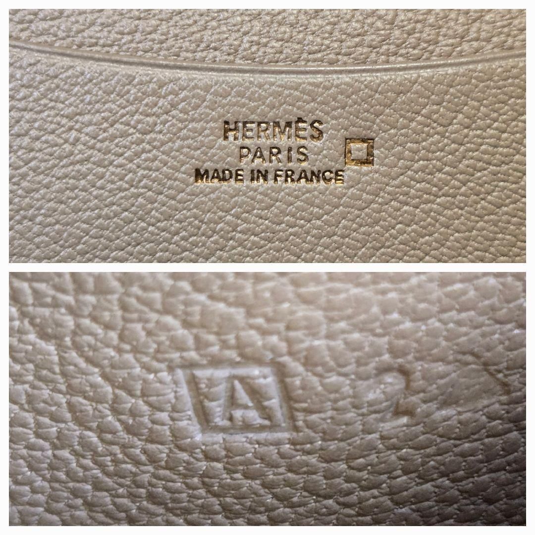 エルメス アジェンダカバーGM アリゲーター 手帳カバー ベージュ クロコダイル シャイニー加工 SKLAD-KIRPICHA_RU