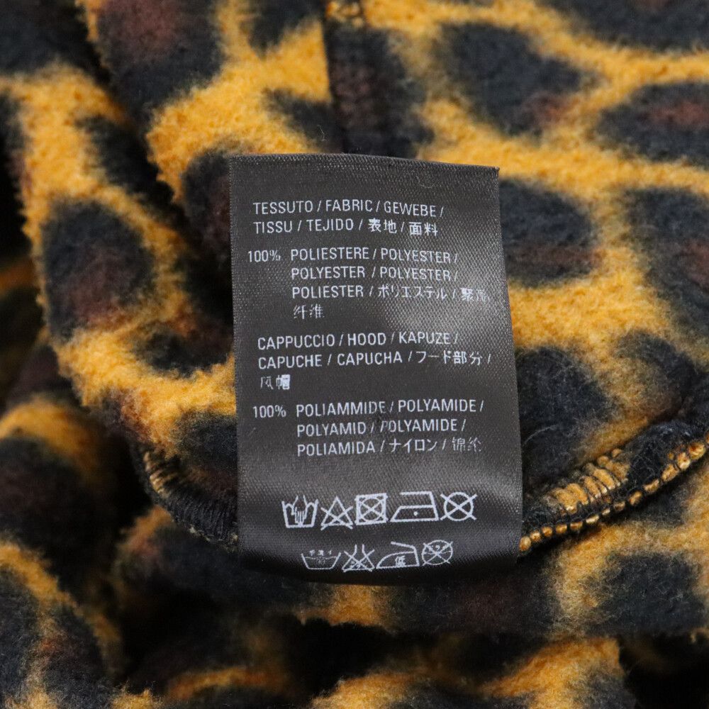 専用　バレンシアガ 18AW レオパード柄 オーバーサイズ フリース ジャケット 専用 バレンシアガ 18AW レオパード柄 オーバーサイズ フリース