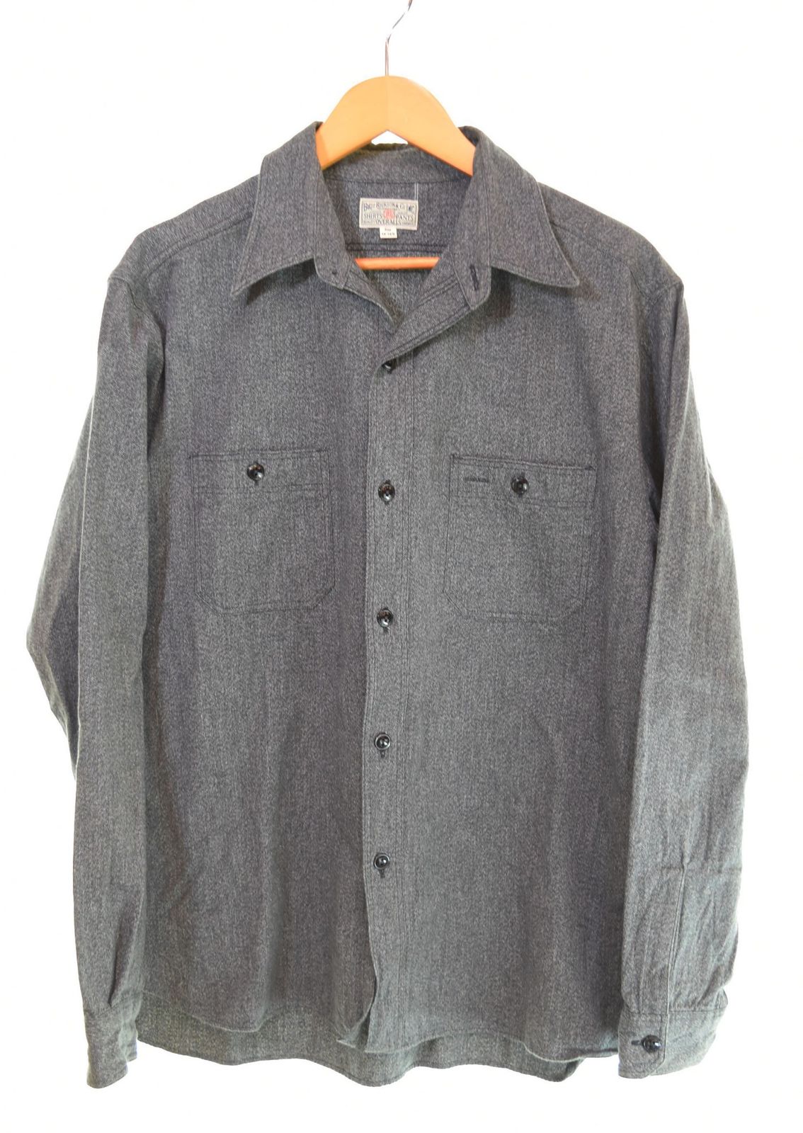 バズリクソンズ BUZZ RICKSON'S COTTON COVERT WORK SHIRT