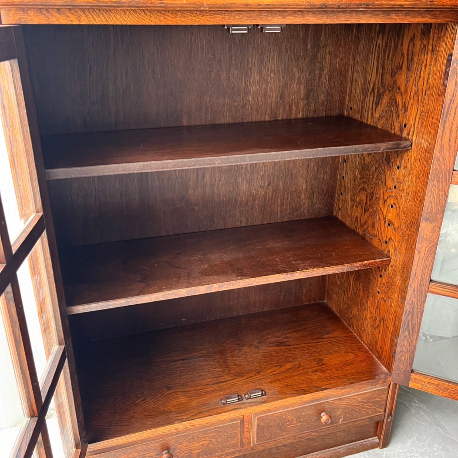 取付無料！三越家具 ブルージュ おしゃれアンティーク 天然木