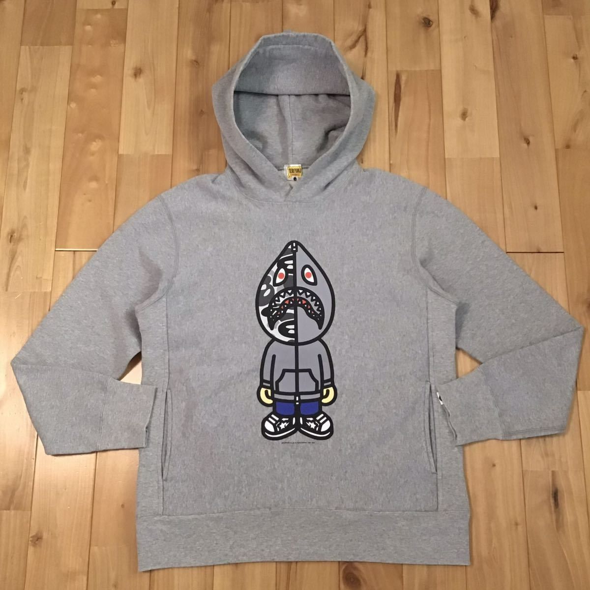 テリヤキ星人 プルオーバー パーカー Sサイズ a bathing ape