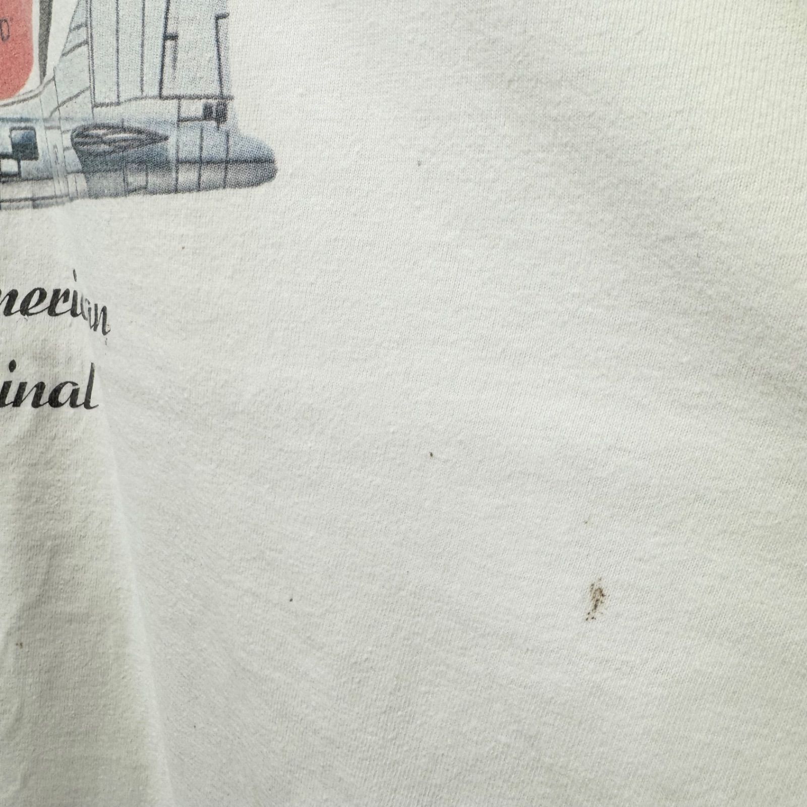90s vintage LUCKY STRIKE Promo Print Logo T-shirt Tee USA製 