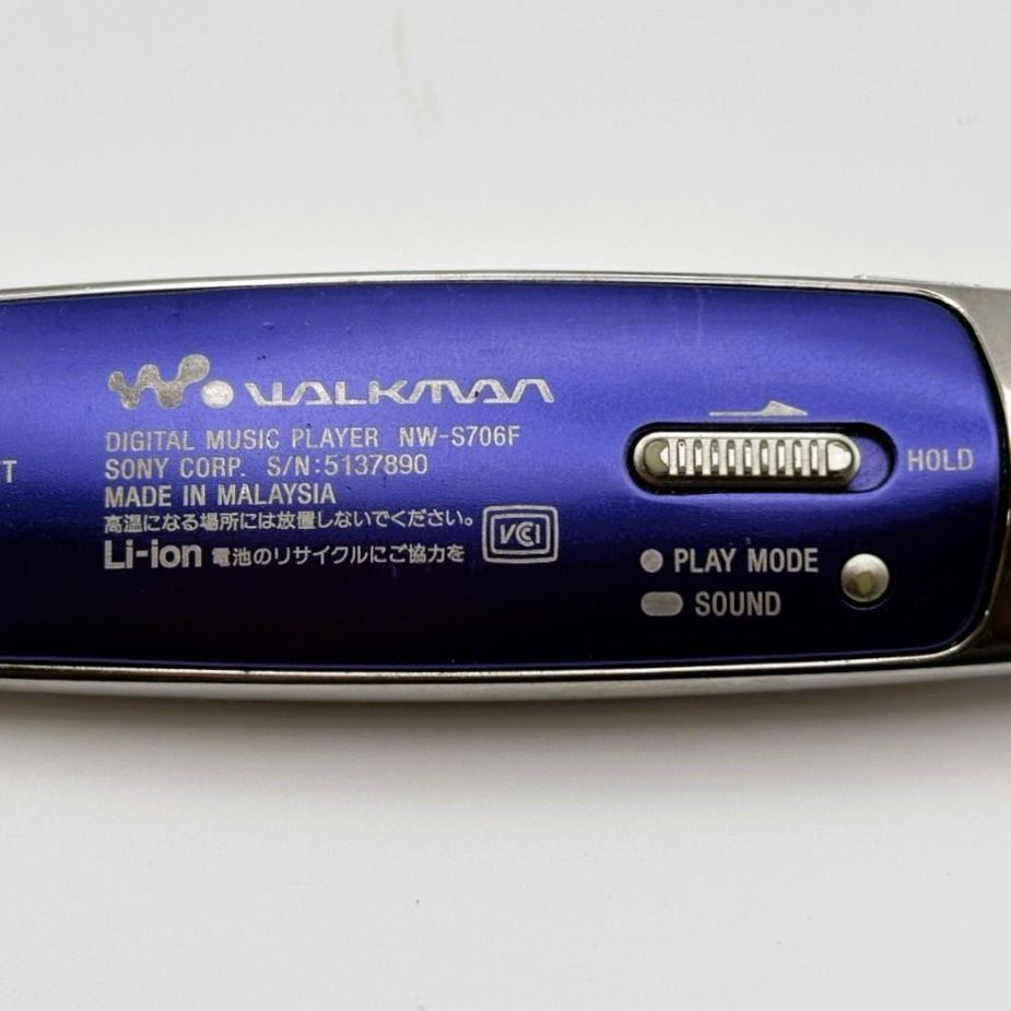 Yahoo!オークション SONY ソニー WALKMAN ウォークマン NW-S706F 通電