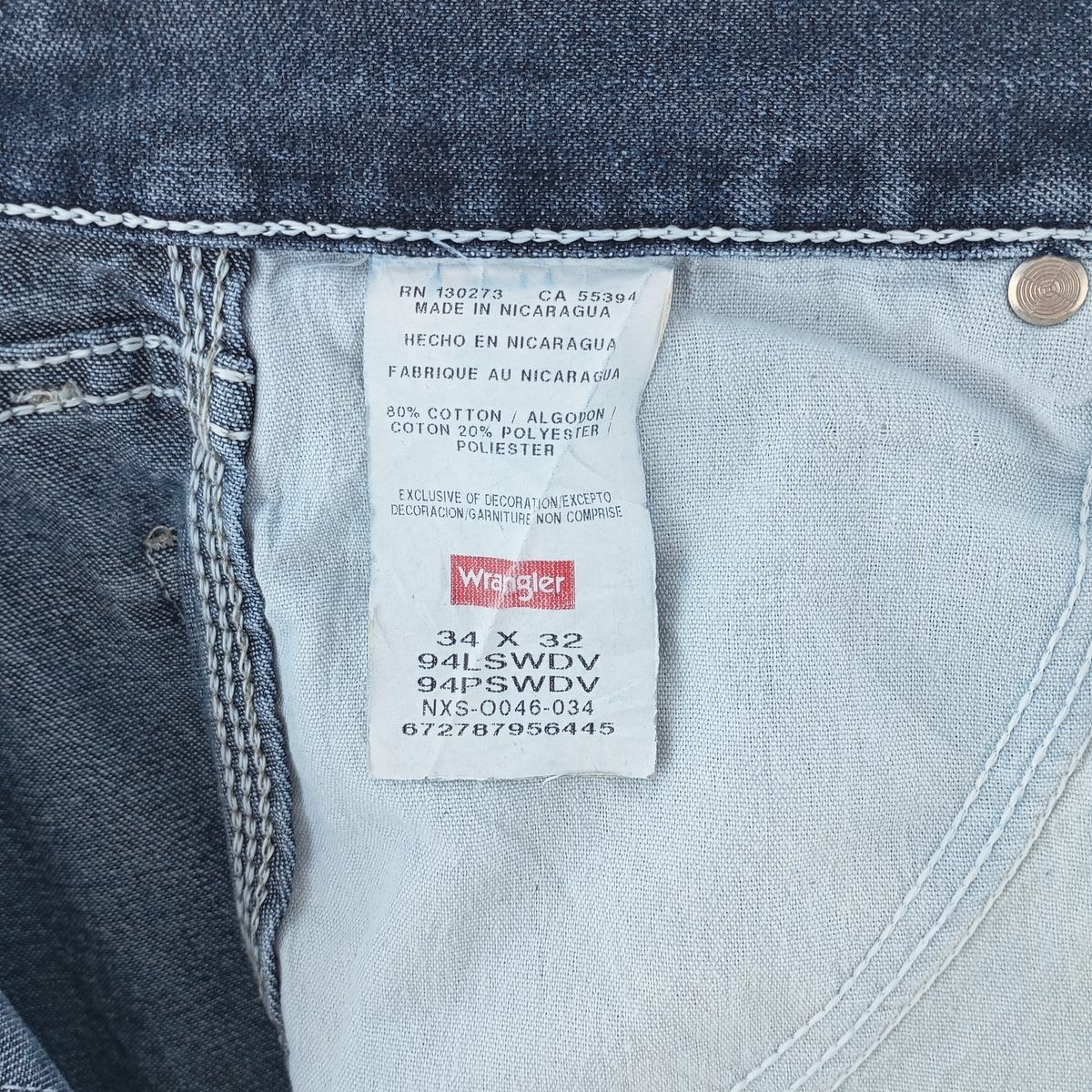 Wrangler デニムペインターパンツ