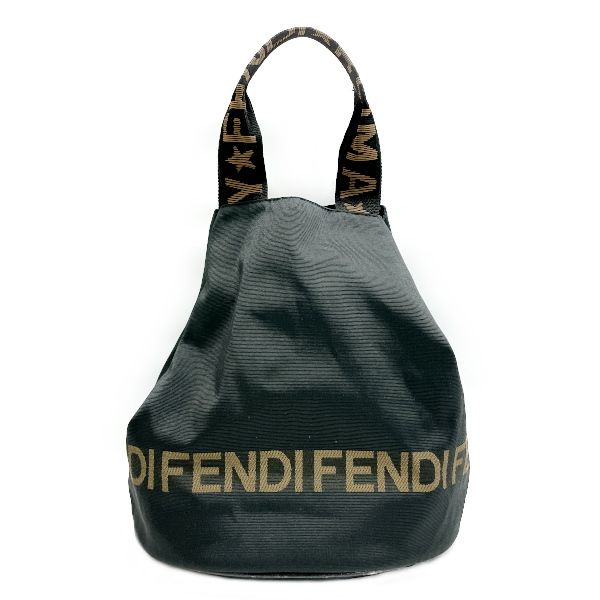 FENDI ロゴ サイドボタン バケツ型 ヴィンテージ トートバッグ - メルカリ