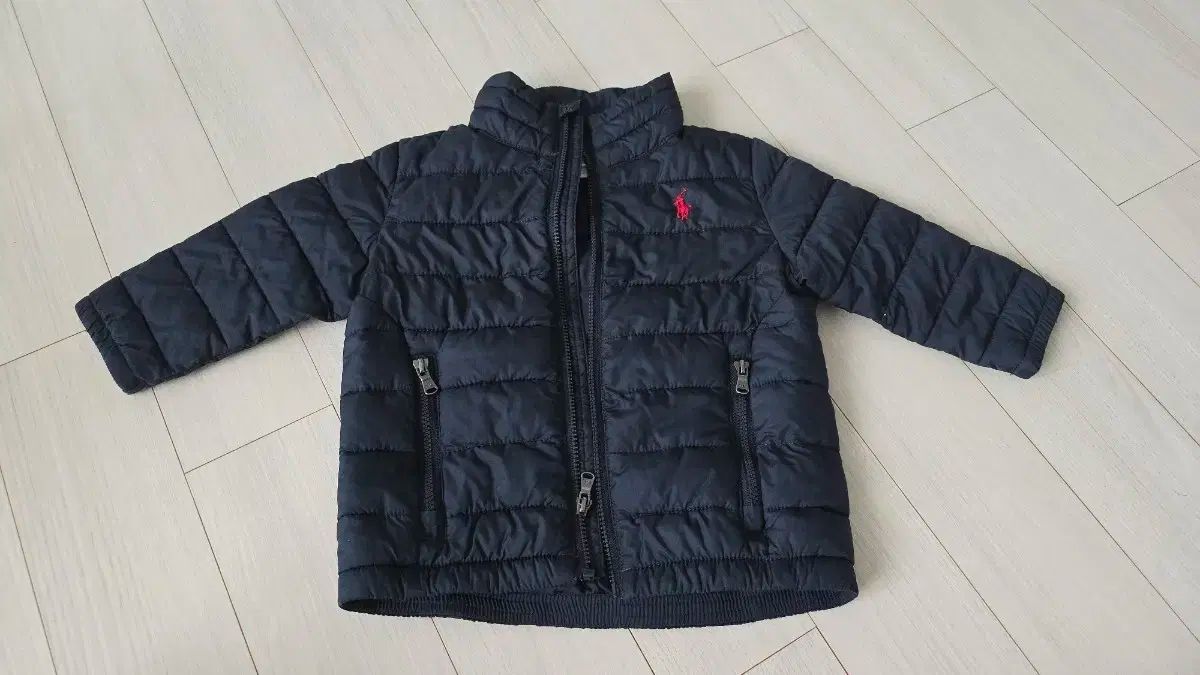 ポロ Ralph Lauren ラルフローレン キッズ ネイビー ダウン ブルゾン 12M