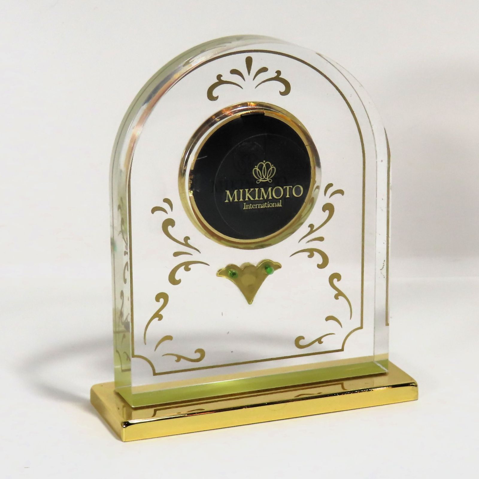 MIKIMOTO　置き時計セット　全美品　真珠落ちなど無し　24日まで出品 MIKIMOTO 置き時計セット 全美品 真珠落ちなど無し 24日まで出品