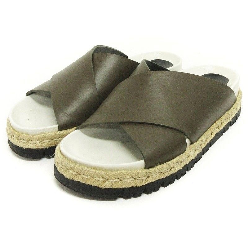 MARNI フスベット　クロスストラップ サンダル 36 marni マルニクロスサンダルクロスストラップサンダル36 フスベット