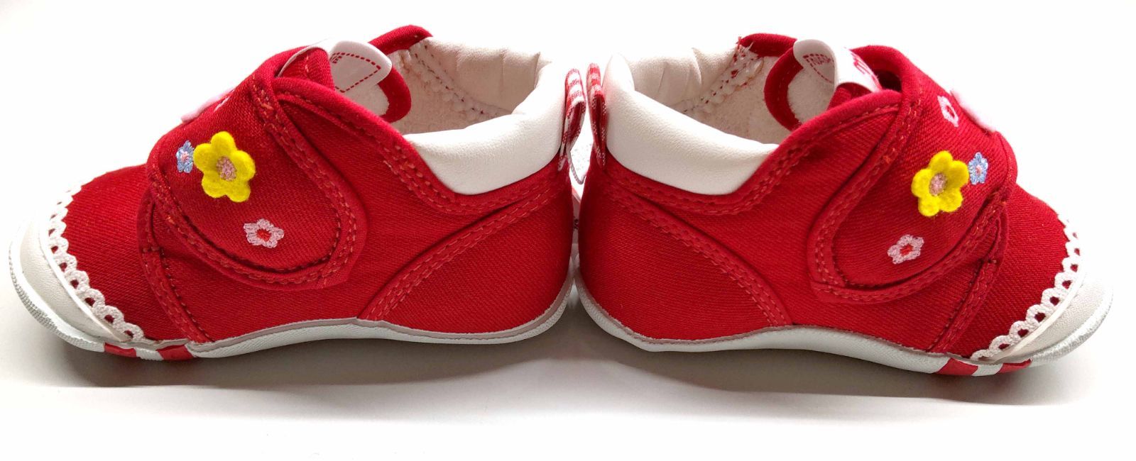 ミキハウス mikihouse フラワーうさこ ファーストデニムベビーシューズ 正規品】ミキハウス フラワーうさこ♪ファーストデニムベビー