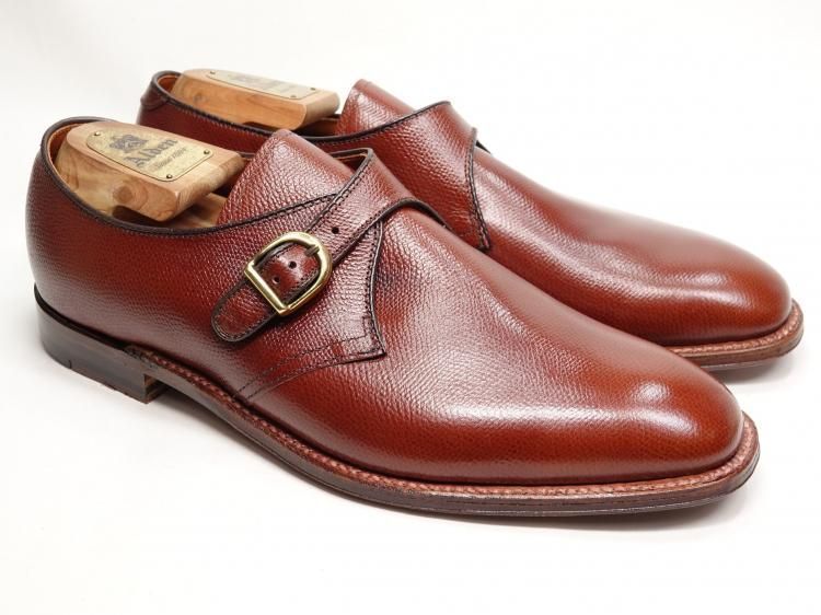 880 /0509 試着程度 オールデン シングルモンク ブラウン アルパイン