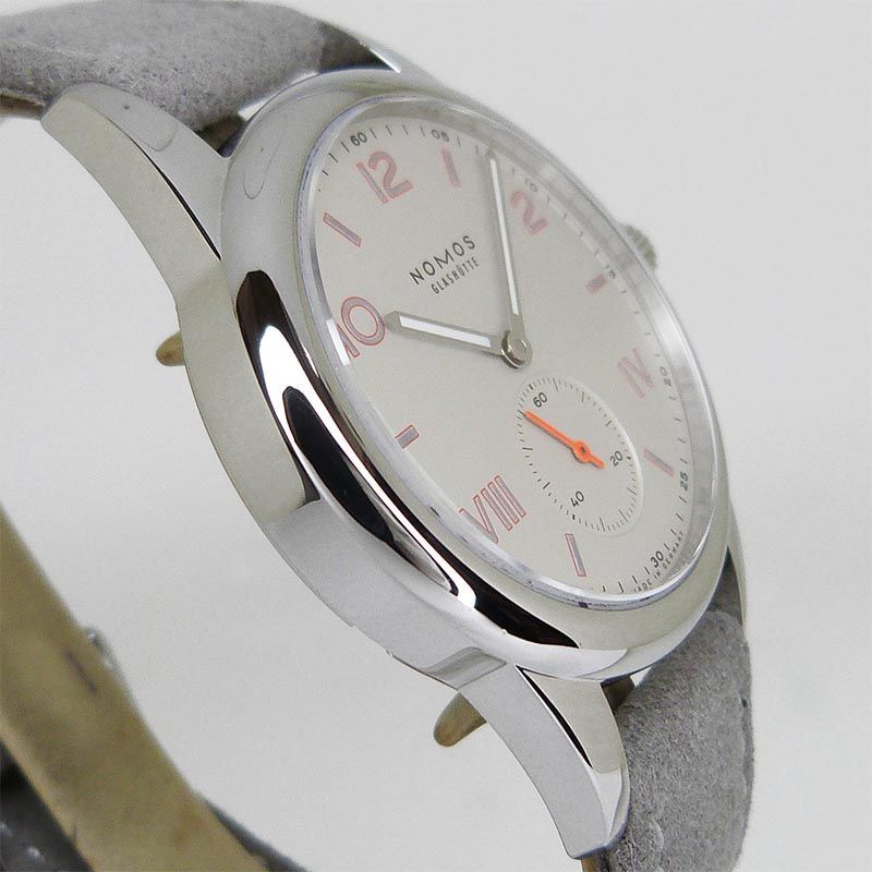 中古ノモス【NOMOS】 CL1A1W2CP クラブ キャンパス 手巻