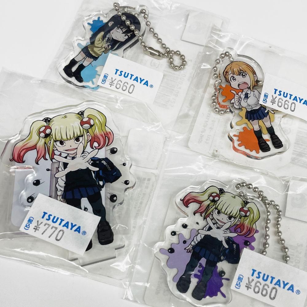 未開封 見える子ちゃん アクキー4個+缶バッジ 3個+クリアファイル