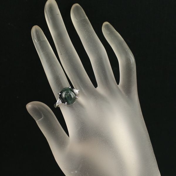 TASAKI タサキ リング トルマリンキャッツアイ 8.96ct ダイヤ  