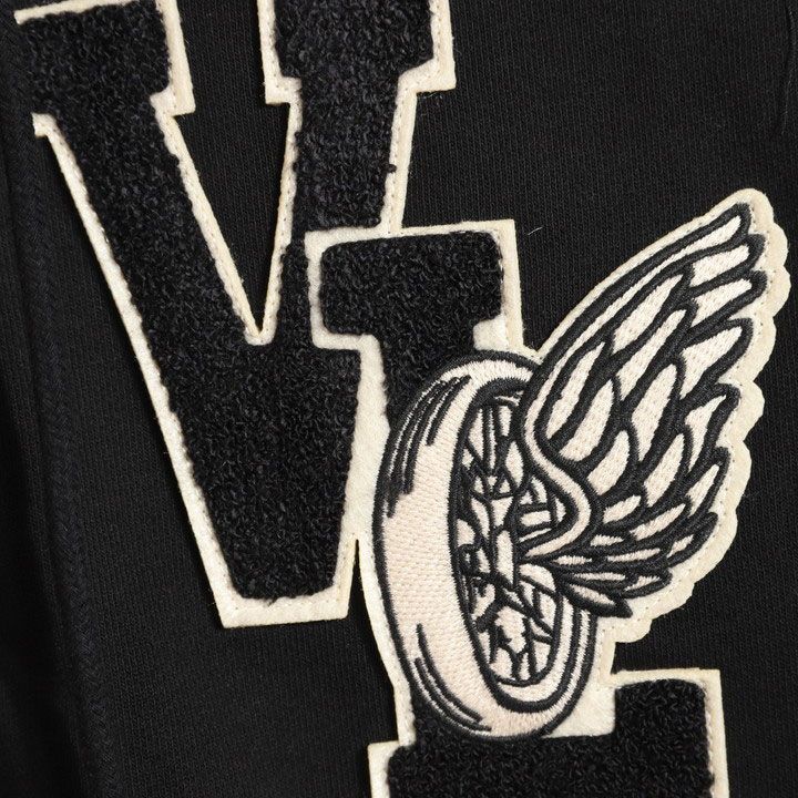 VANSON バンソン フルZIPパーカー NVSZ-2522 裏毛 刺繍 さがらワッペン