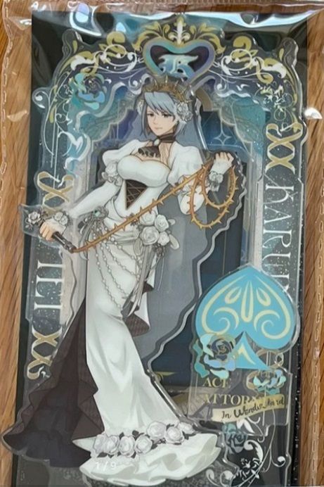 逆転裁判 アニメガカフェ つかまりんこ アクリルキーホルダー 狩魔冥 カフェ（狩魔冥）逆転裁判 アクキー 中国 - メルカリ