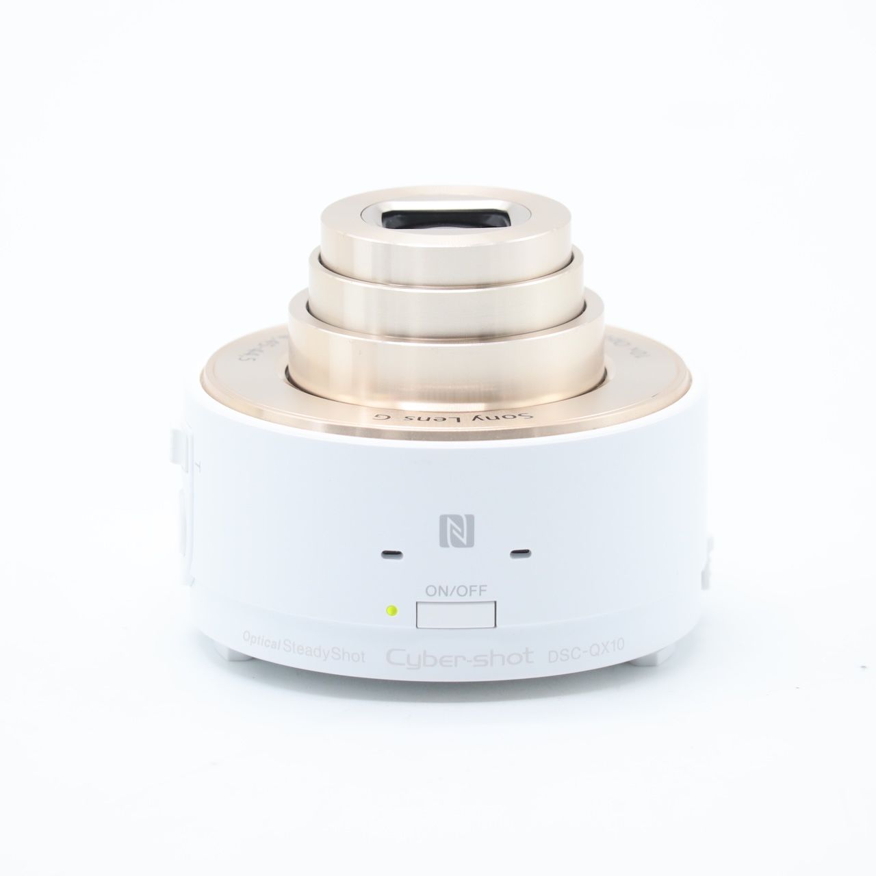 ソニー 人気 SONY デジタルカメラ Cyber-shot QX10 ホワイト DSC-QX10-W