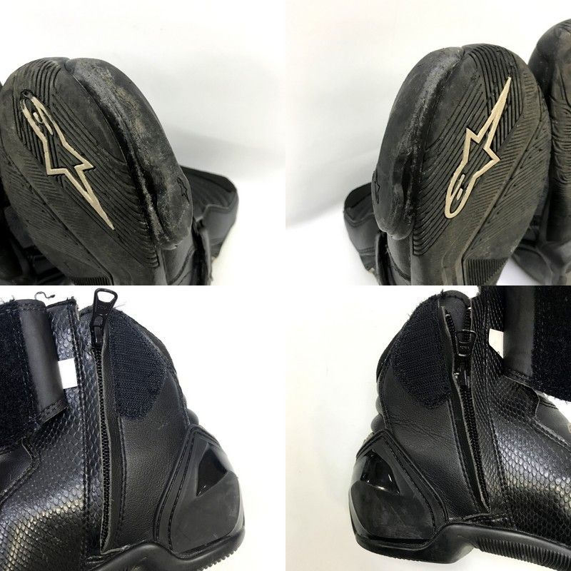 Alpinestars アルパインスターズ SMX-1R ブーツ ツーリングブーツ バイクシューズ プロテクター 靴 ブラック バイク用品 TA1436 FFCRYSTALESIA_COM