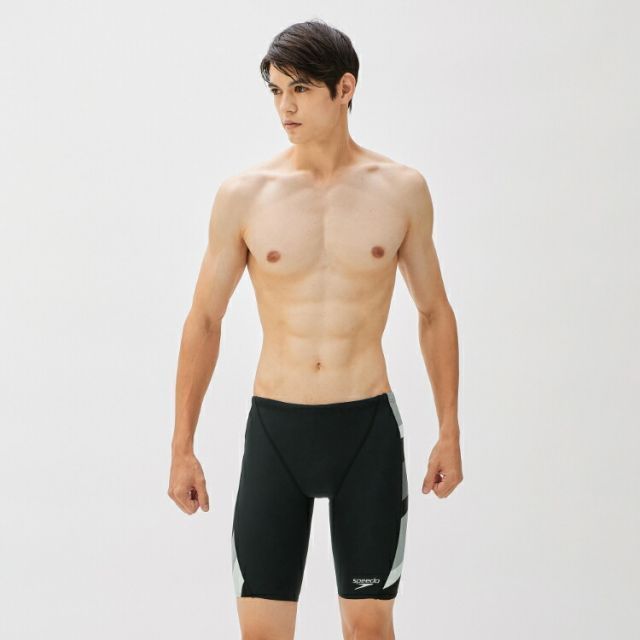 speedo スピード RAINBOW T-JAM ブラック Oサイズ ST62304 K | スポーツ 運動 スポーツ用品 水着 スイムウェア ニースキン オールインワン メンズ 男性 トレーニング アクティブスイマー 練習用 耐塩素
