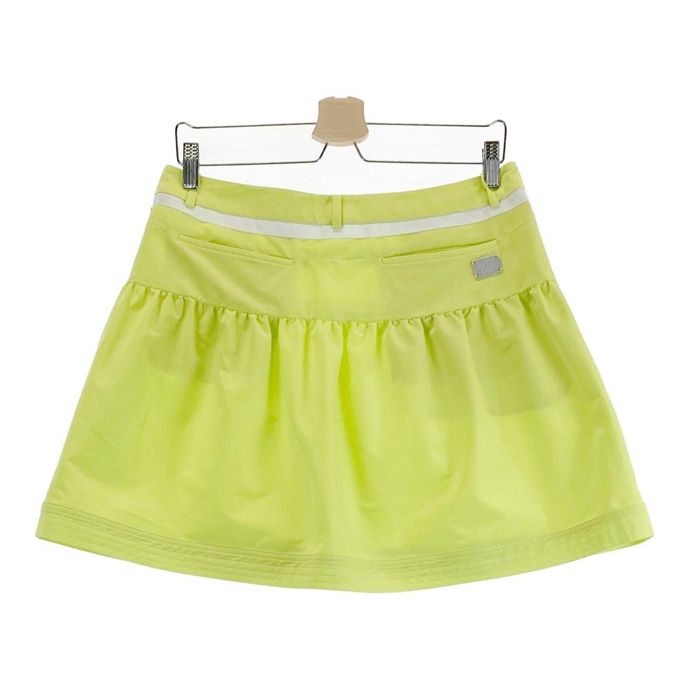 サイズ：42 LANVIN SPORT ランバン スポール 黄緑 フレア