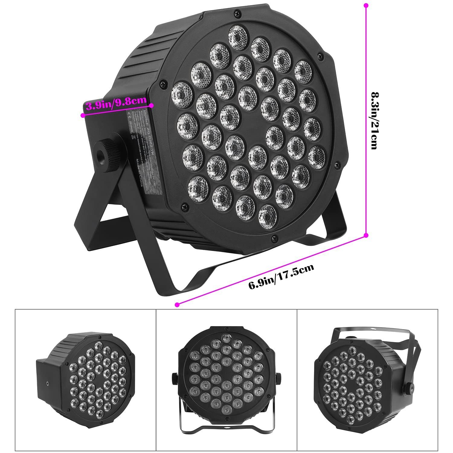 【U`King】ステージライト 36個LED 舞台照明 ディスコライト Amazon.co.jp: U`King ステージライト 36個LED 舞台照明