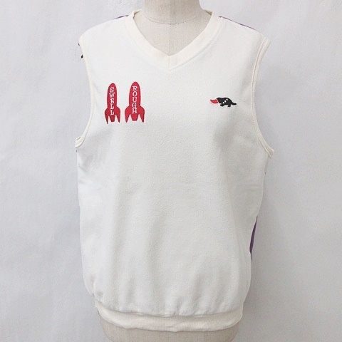 ラフ＆スウェル rough＆swell ベスト ゴルフ プルオーバー V
