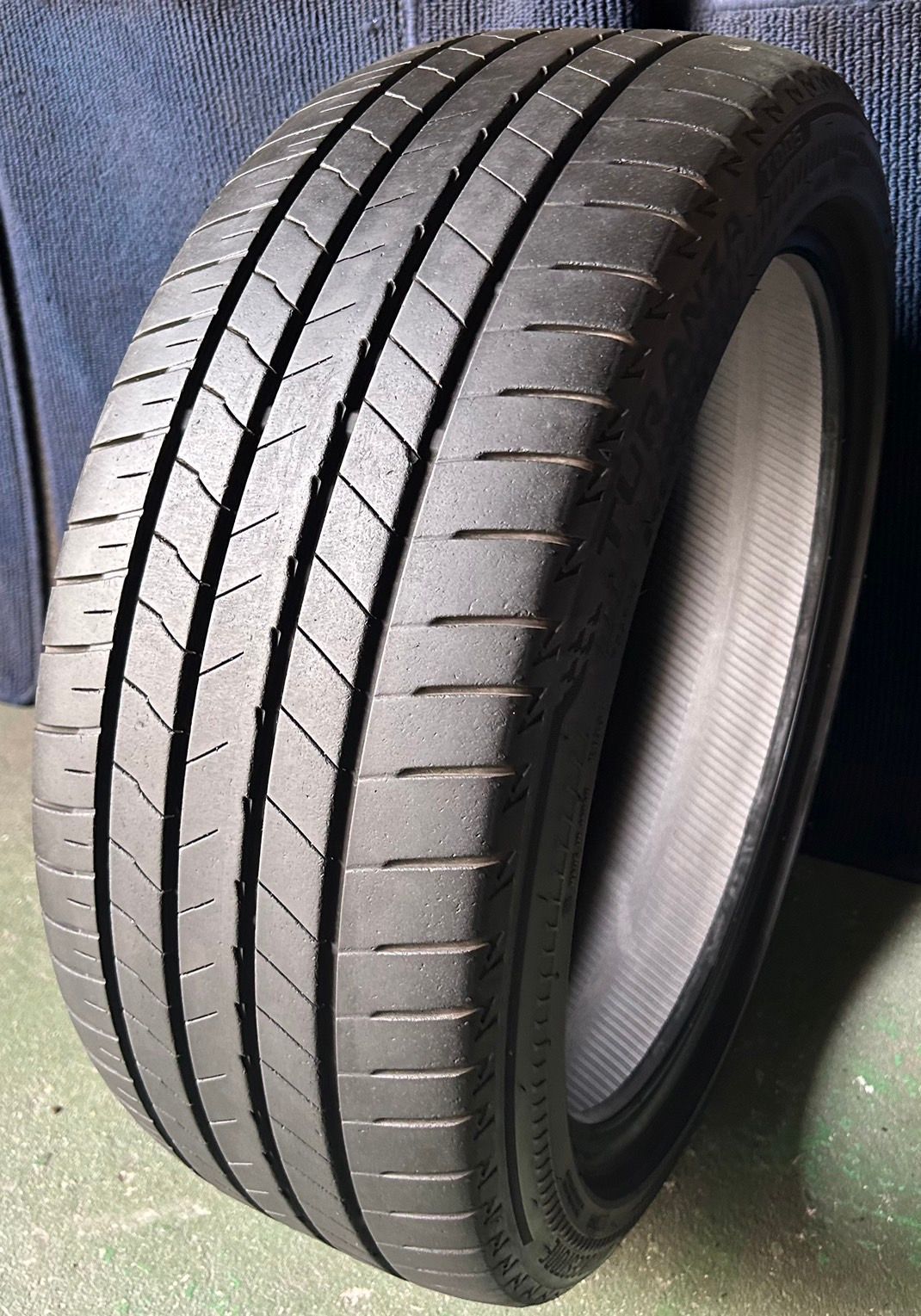 造 溝8分山 BRIDGESTONE TURANZA T005 1本 245 45R20 ランフラット ASP3293