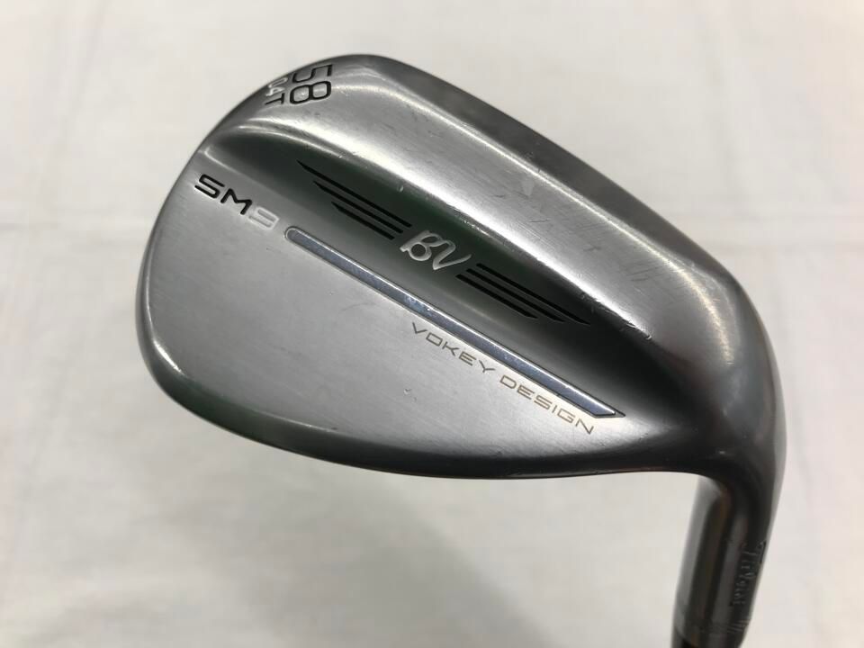 VOKEY SM9 ツアークローム | 58 | WEDGE | ダイナミックゴールド | | ウェッジ | タイトリスト 最短即日発送