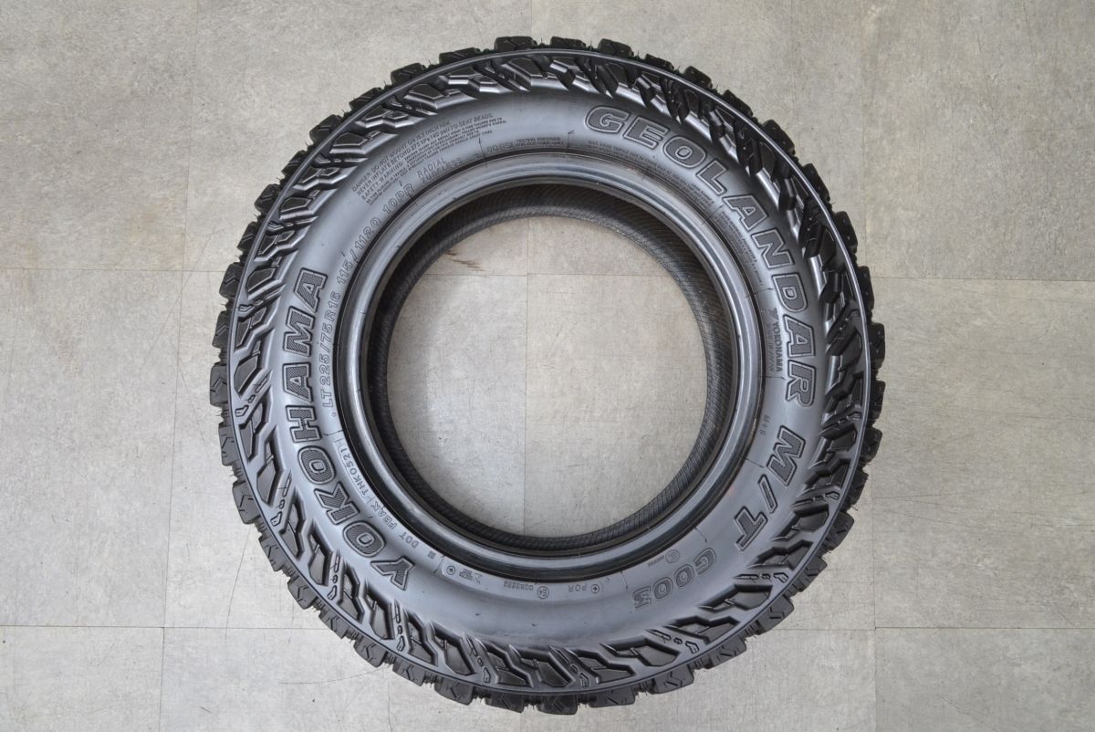 リフトアップサイズ ヨコハマ ジオランダー M T G003 LT225 75R16 4本 JB64 JB23 ジムニー JB74 ジムニーシエラ JC74 ジムニーノマド FFCRYSTALESIA_COM