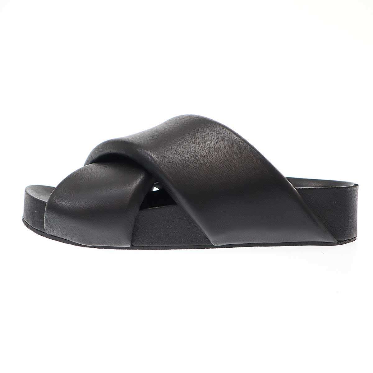 JIL SANDER ジルサンダー 21SS クロスストラップレザースライド  