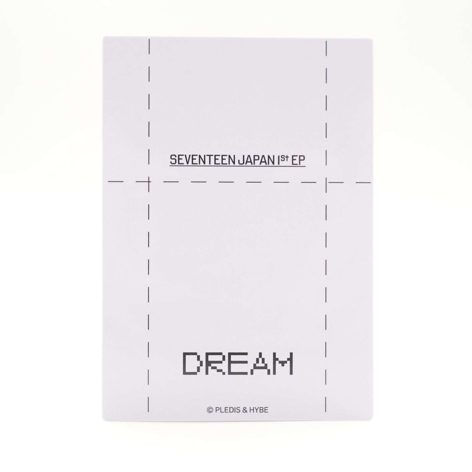 SEVENTEEN ウォヌ JAPAN 1ST EP DREAM トレカ フォト カード WONWOO