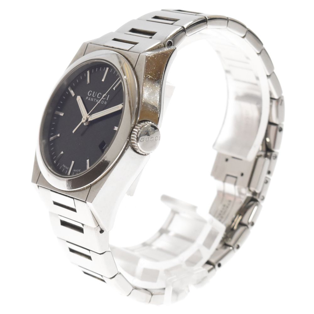 GUCCI (グッチ) PANTHEON パンテオン 115.4 クォーツ腕時計 YA115423