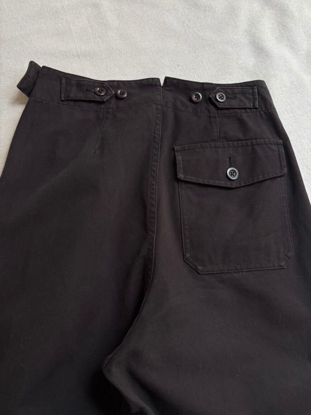 MHL. パンツ ユニセックス 0 コットン ブラック MARGARET HOWELL P5-07015-9539 DECORATOM_COM_BR