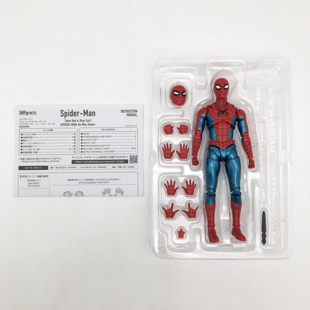 TAMASHII NATIONS S.H.フィギュアーツ スパイダーマン 【中古】開封