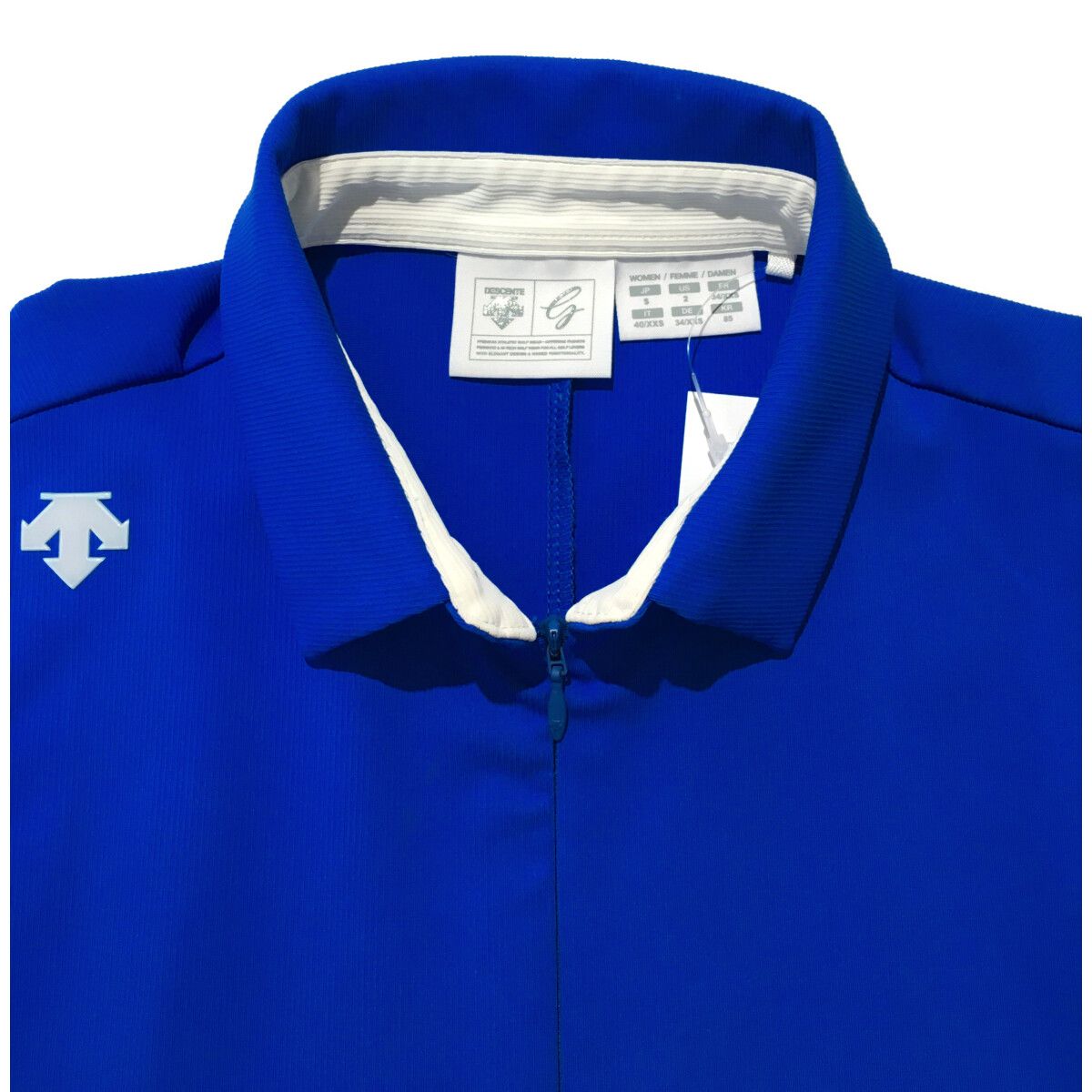 中古 レディース デサントゴルフ DESCENTE GOLF ワンピース S 青