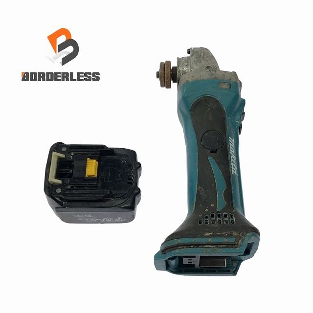 ☆中古品☆makita マキタ 14.4V 100mm 充電式ディスクグラインダ ☆中古品☆makita マキタ 14.4V 100mm 充電式ディスクグラインダ