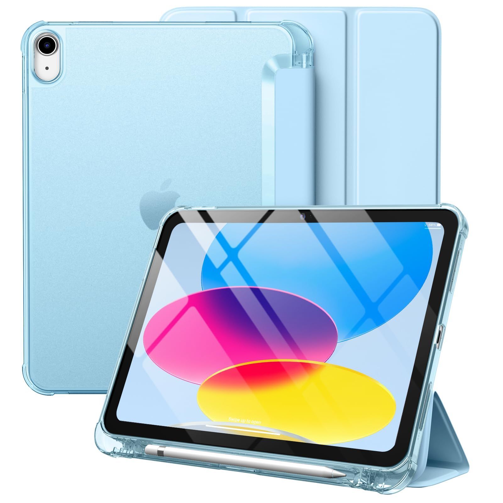 【色: スターライト】Maledan iPad 10世代 ケース 2022 iP