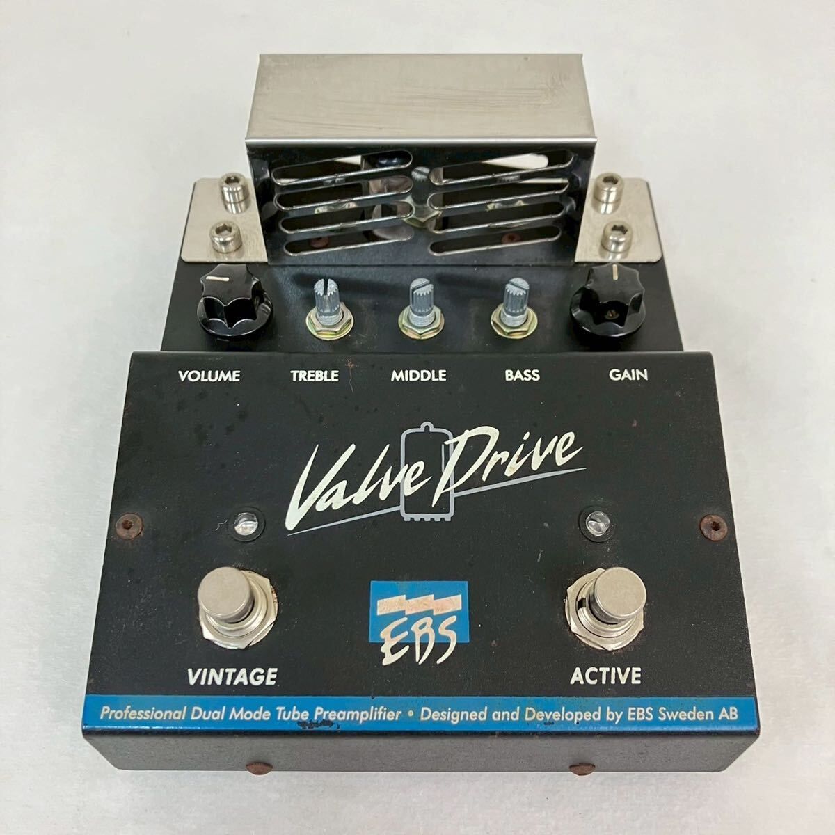 【動作品】EBS Valve Drive 真空管プリアンプ EBS ValveDrive DI｜ミュージックランドKEY