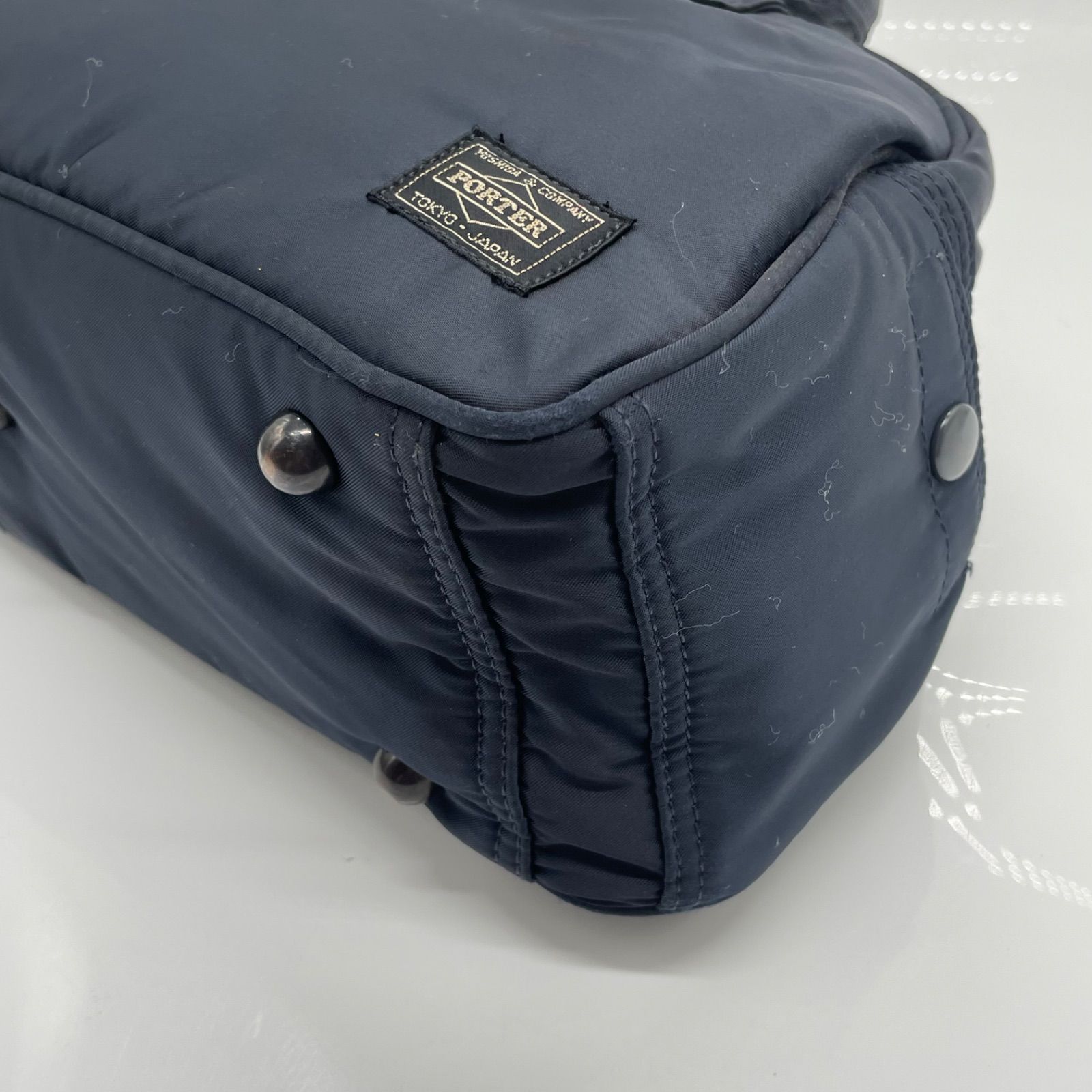 ポーター　タンカー　ネイビー　ボストン　ヘッドポーター 希少 HEAD PORTER ベッドポーター 吉田カバン タンカーネイビー