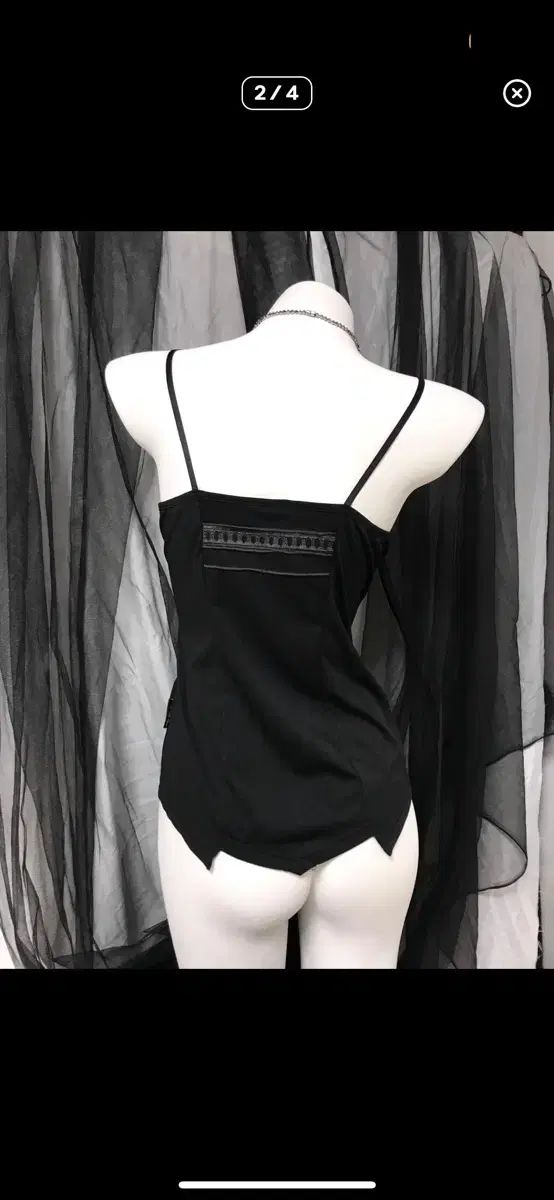 オズ アンジェロ オン プリンティング スリーブレス