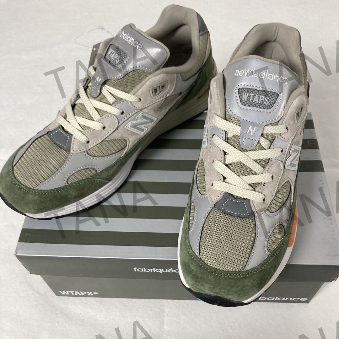 WTAPS × New Balance NB 992 Olive Drab レディース/メンズ  スニーカー 箱付