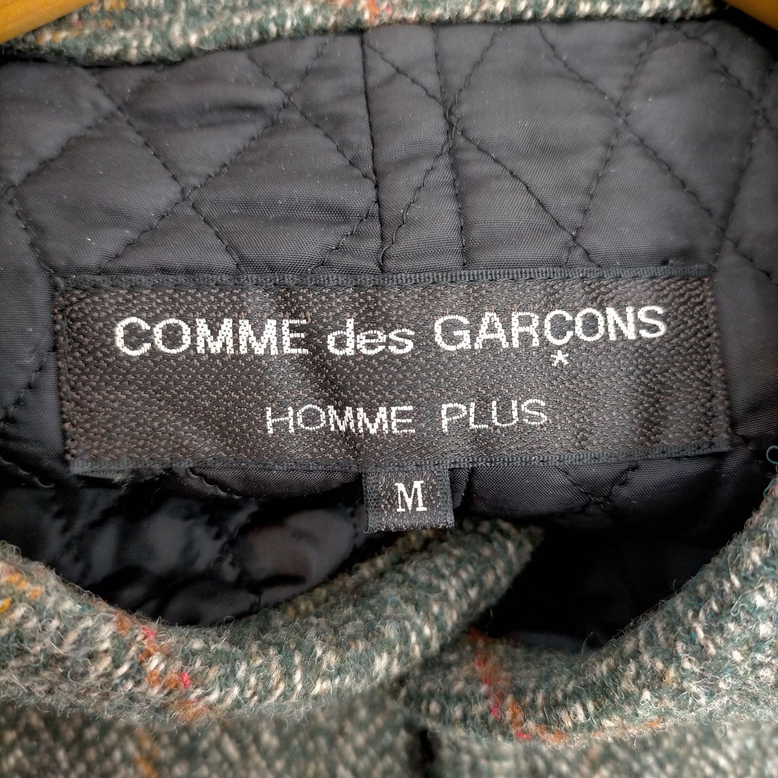 コムデギャルソンオムプリュス COMME des GARCONS HOMME PLUS 96AW モッズ期 ウールチェックロングベスト メンズ 表記無  - メルカリ