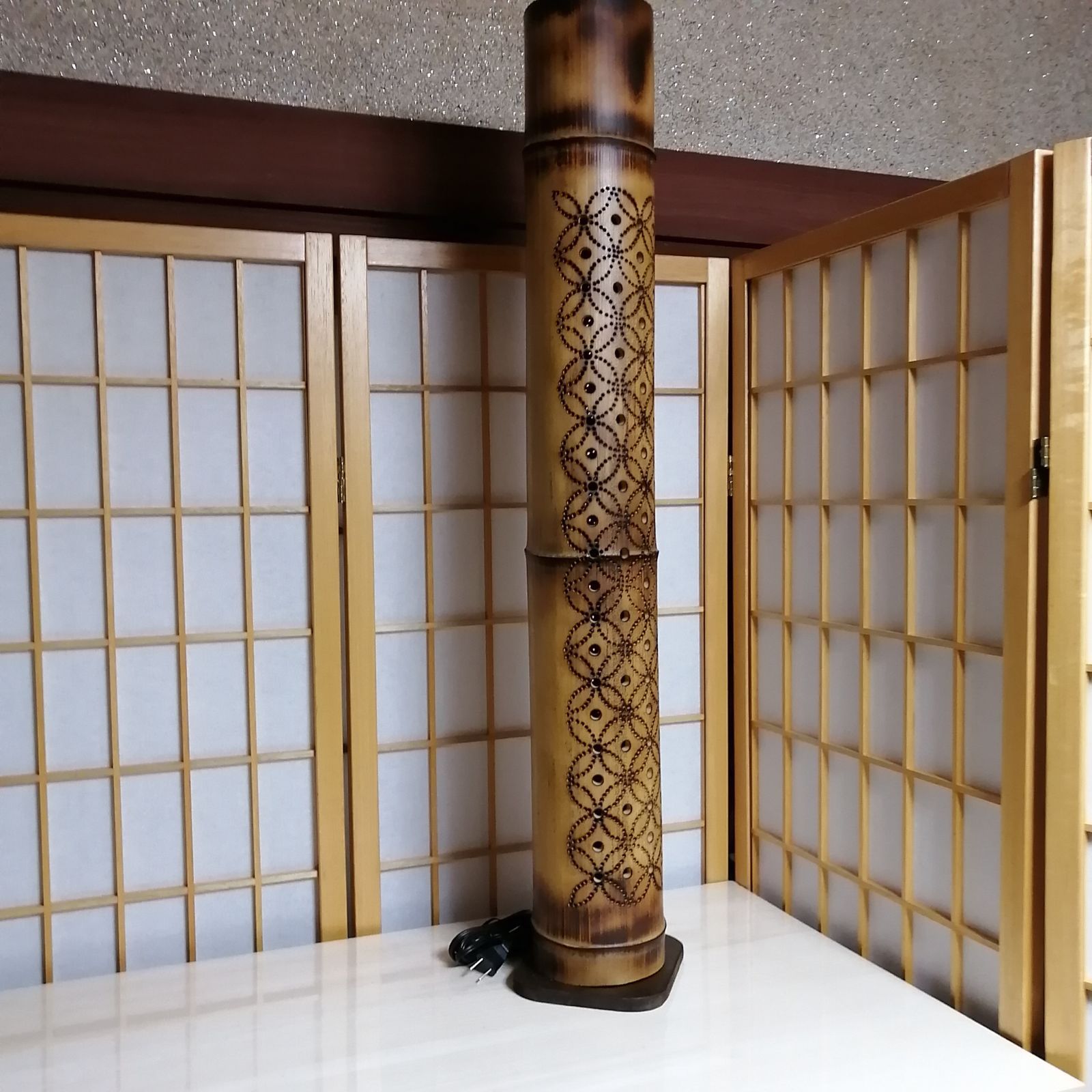 癒し灯火 竹行灯 No23233 - メルカリ