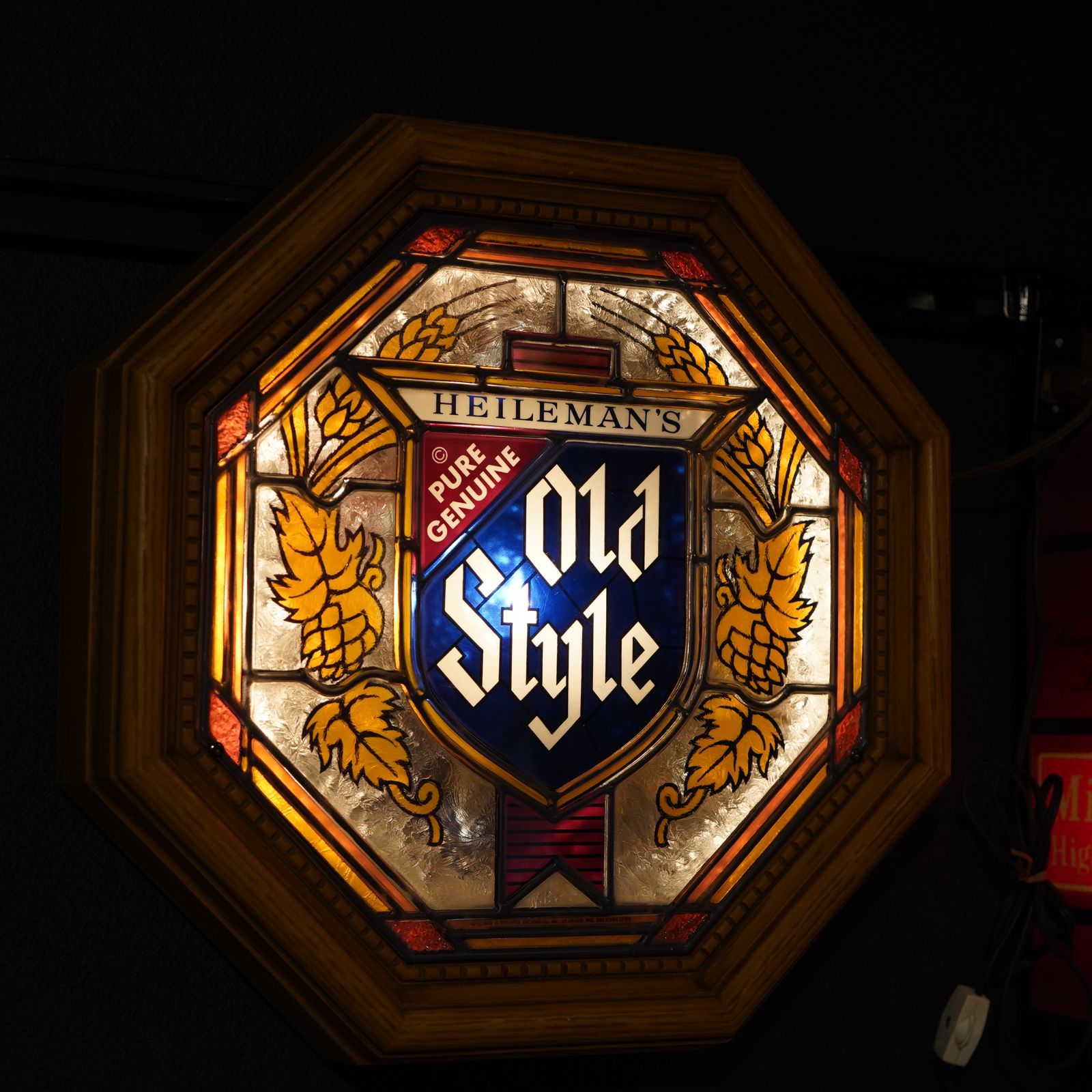 OLD STYLE BEER ライトサイン 照明 電飾 ヴィンテージ アメリカン