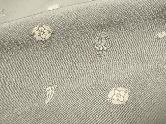 平和屋着物○中国三大刺繍 相良刺繍 総刺繍 上質な小紋 宝尽くし文