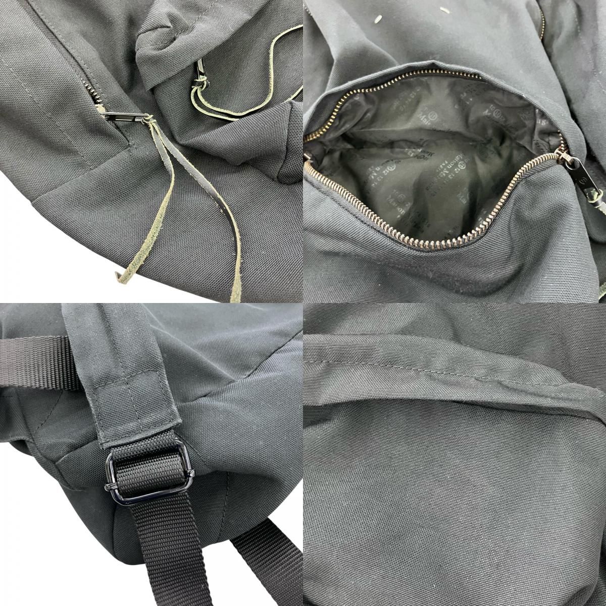 186000 現状品 Maison Margiela メゾンマルジェラ Maison Margiela メゾンマルジェラ バックパック ブラック メンズ