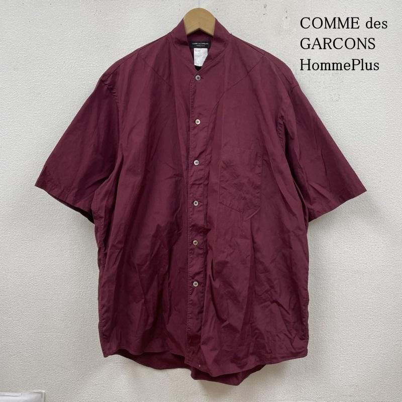 COMME des GARCONS HommePlus コムデギャルソンオムプリュス シャツ、ブラウス 半袖 80s ボリューム スリーブ  バンドカラー シャツ 半袖 XB-090080 AD1989 - メルカリ