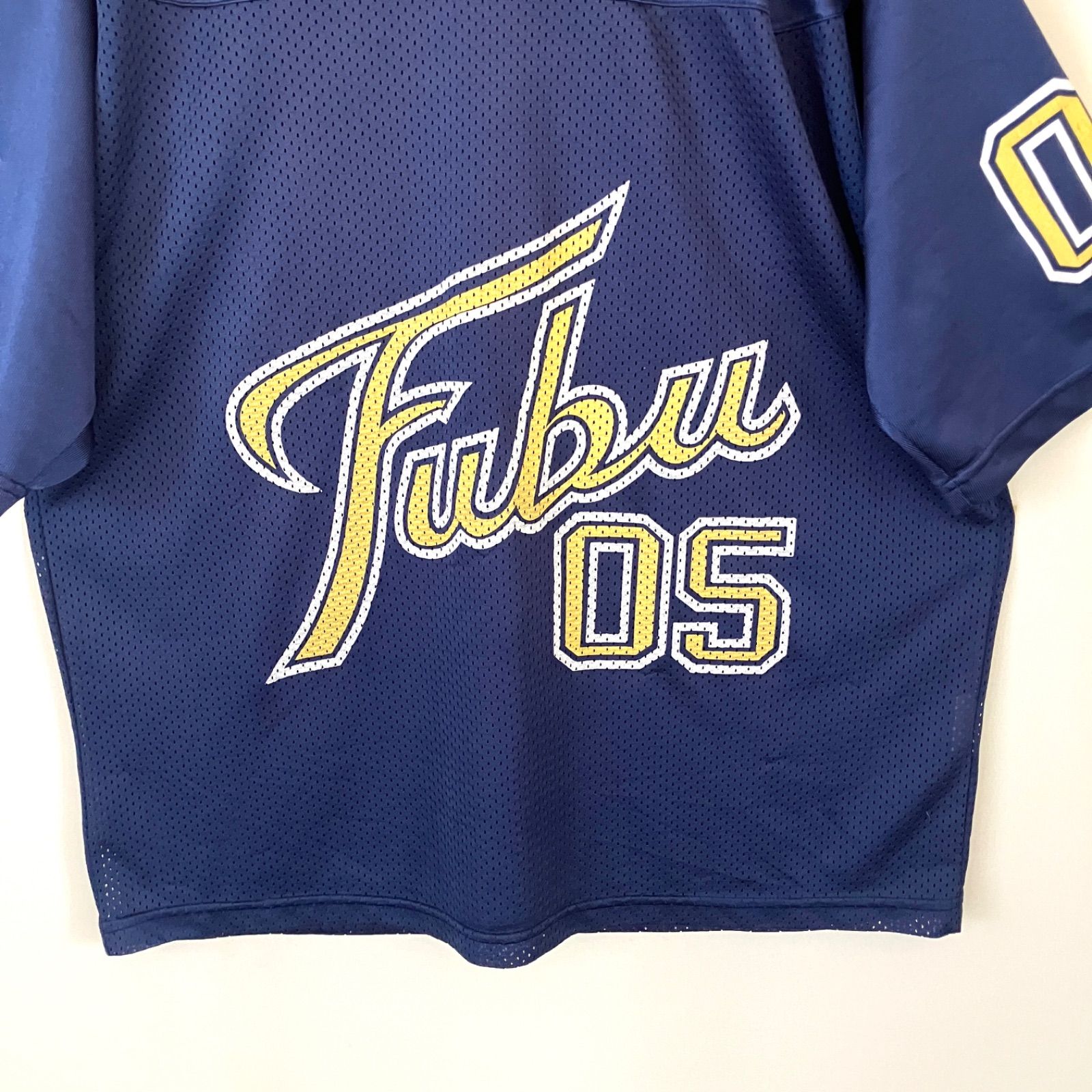 FUBU フブ☆フットボール/ゲームシャツ☆メッシュ☆FUBU05☆USAメンズ