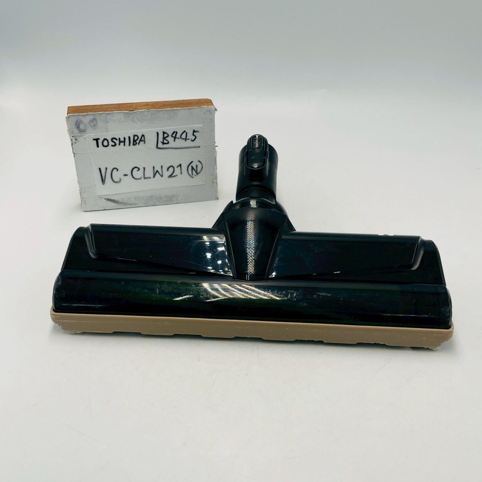簡易清掃済 東芝 型番 VC-CLW21 N 掃除機 ヘッド 回転ブラシ 床ブラシ クリーナー TOSHIBA 色 黒 ブラック 金 ゴールド 管理番号 B445
