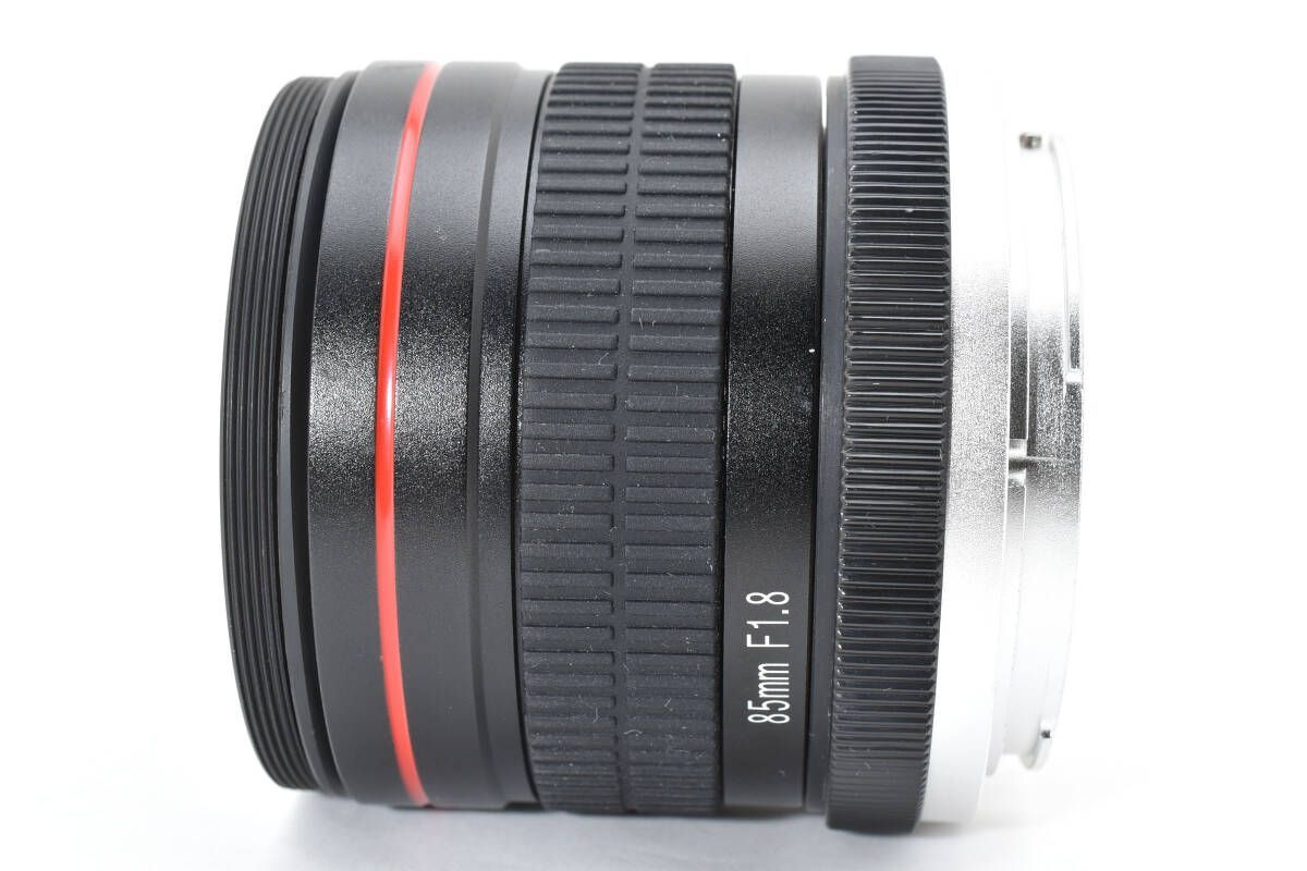 LIGHTDOW 85mm f 1.8 単焦点 中望遠 レンズ Canon 用 【公式通販】