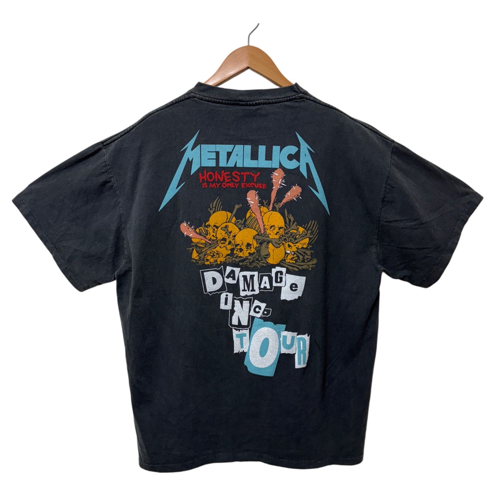 メタリカ Tシャツ XLサイズ ブラック USA製 90s 1987年 METALICA